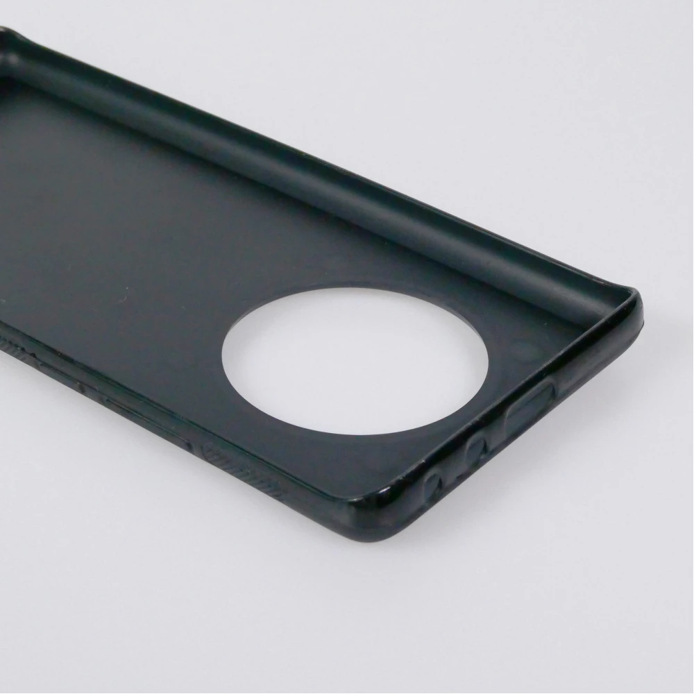 Coque personnalisée en silicone rigide noir - Huawei Mate 40 Pro