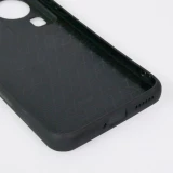 Custom Hülle Silikon schwarz - Huawei P60