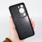 Custom Hülle Silikon schwarz - Huawei P60