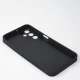 Coque personnalisée en silicone rigide noir - Samsung Galaxy A15