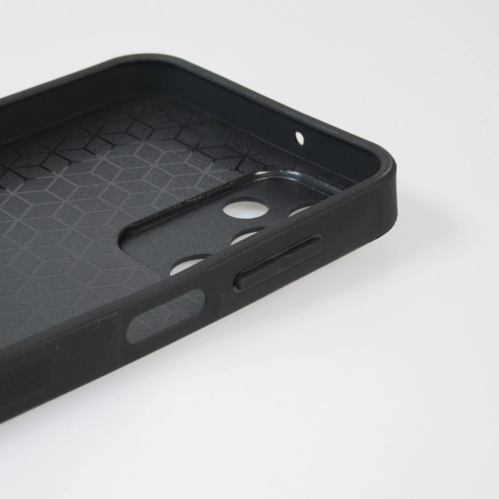 Coque personnalisée en silicone rigide noir - Samsung Galaxy A15