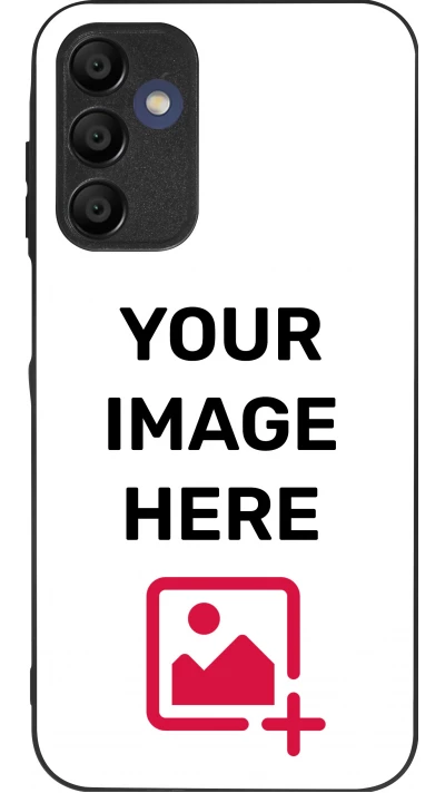 Coque personnalisée en silicone rigide noir - Samsung Galaxy A16