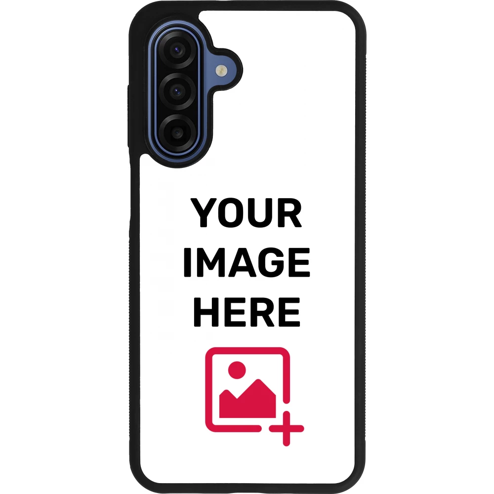 Custom Hülle Silikon schwarz - Samsung Galaxy A17