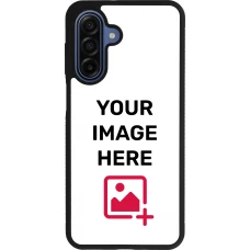 Custom Hülle Silikon schwarz - Samsung Galaxy A17