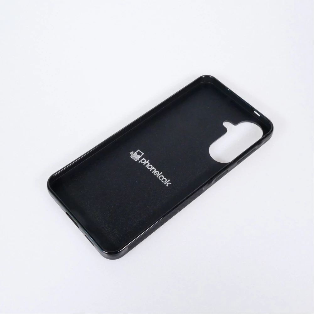 Personalisierte Hülle Silikon schwarz - Samsung Galaxy A57 5G