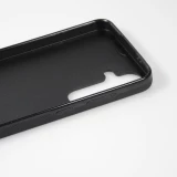 Custom Hülle Silikon schwarz - Samsung Galaxy S25+