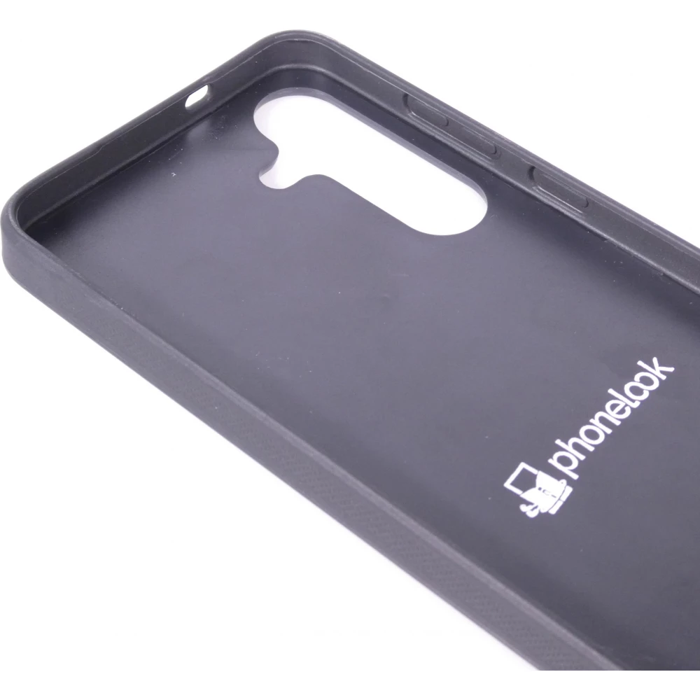 Custom Hülle Silikon schwarz - Samsung Galaxy S25 FE