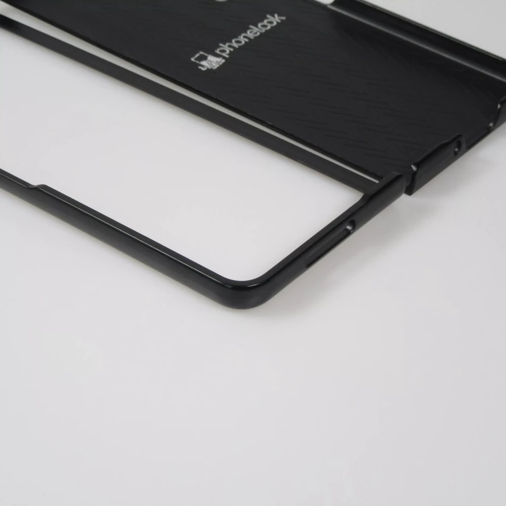 Coque personnalisée en silicone rigide noir - Samsung Galaxy Z Fold4