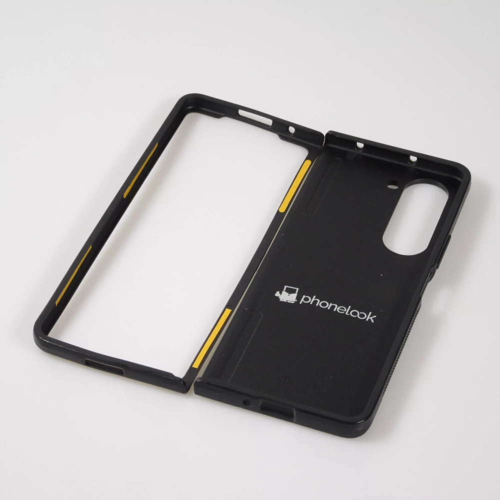 Custom Hülle Silikon schwarz - Samsung Galaxy Z Fold5