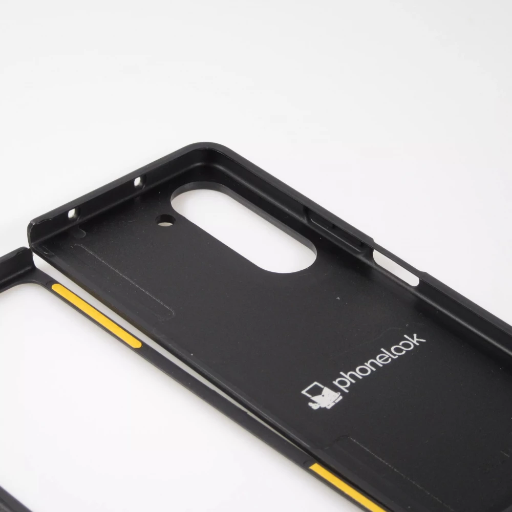 Custom Hülle Silikon schwarz - Samsung Galaxy Z Fold5