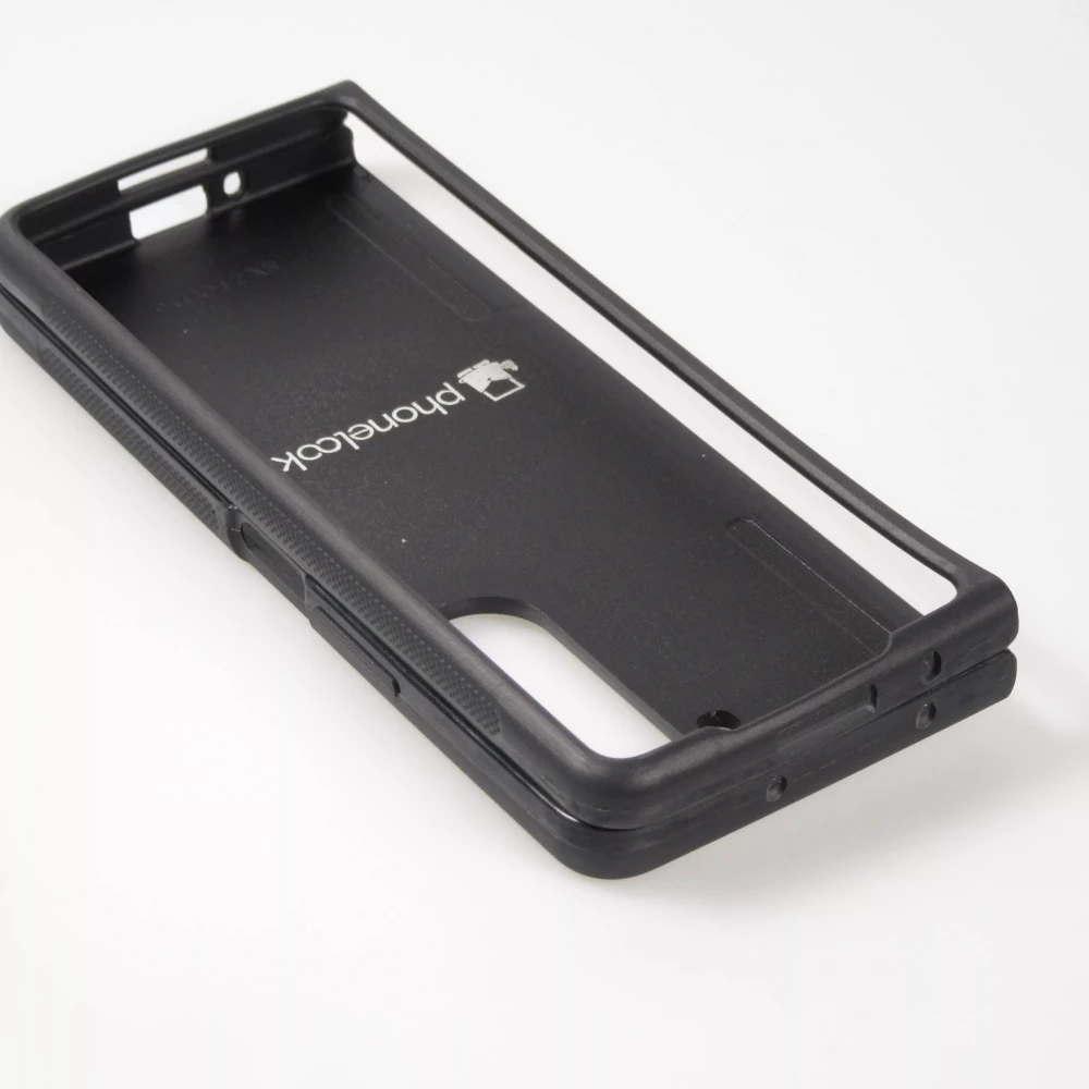 Custom Hülle Silikon schwarz - Samsung Galaxy Z Fold5