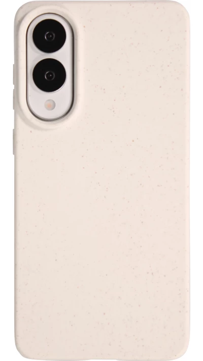 Coque Samsung Galaxy S25 Edge - Bio Eco-Friendly biodégradable écologique nature - Blanc