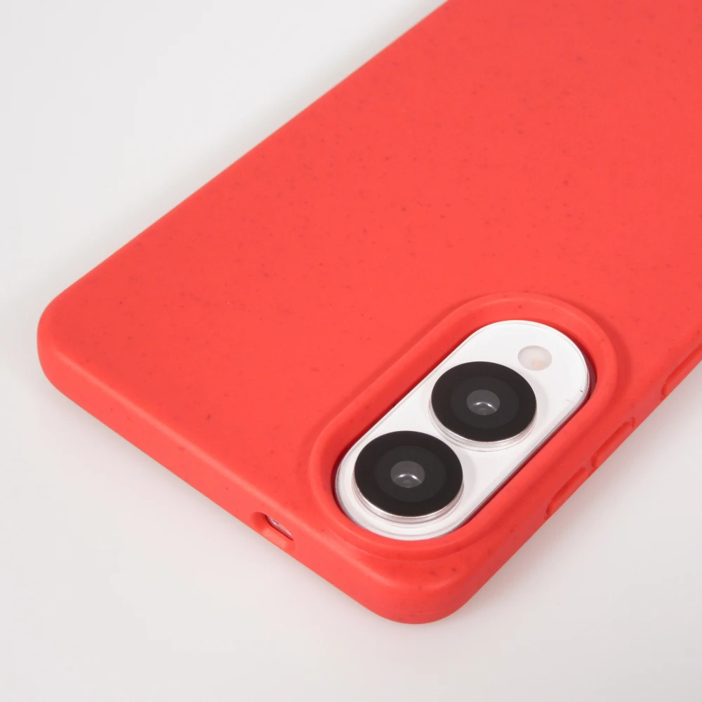 Coque Samsung Galaxy S25 Edge - Bio Eco-Friendly biodégradable écologique nature - Rouge
