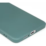 Samsung Galaxy S25 Edge Case Hülle - Silikon soft touch - Dunkelgrün