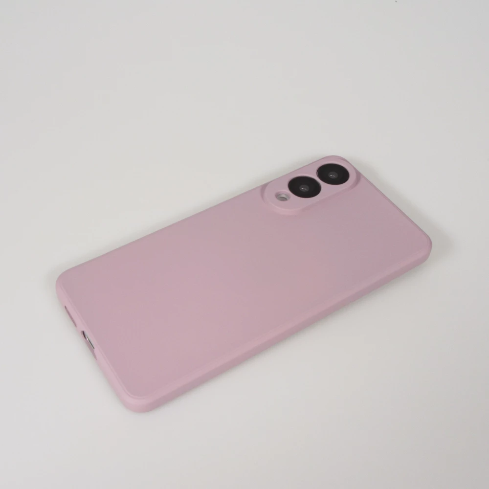 Samsung Galaxy S25 Edge Case Hülle - Silikon soft touch - Violett