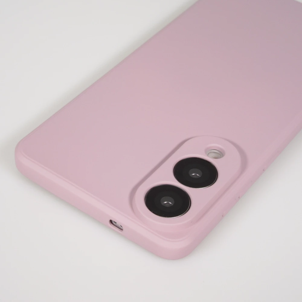 Samsung Galaxy S25 Edge Case Hülle - Silikon soft touch - Violett