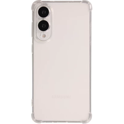 Coque Samsung Galaxy S25 Edge - Gel Transparent Silicone Bumper anti-choc avec protections de coins et caméra