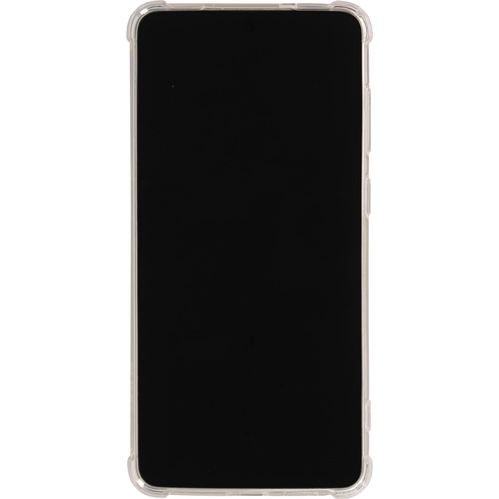 Samsung Galaxy S25 Edge Case Hülle - Gummi Transparent Gel Bumper mit extra Schutz für Ecken Antischock