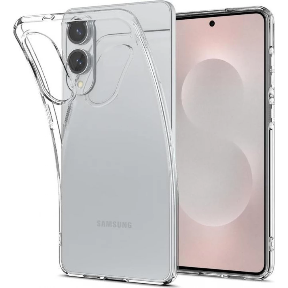 Samsung Galaxy S25 FE Case Hülle - Gummi Transparent Silikon Gel flexibel - Transparent