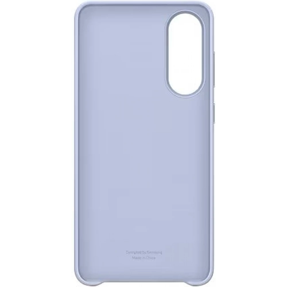 Galaxy S25 Edge Case H&uuml;lle - Premium Vegan Leder Backcover Kindsuit - Hellblau