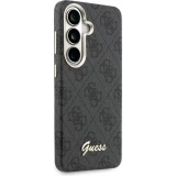 Galaxy S26 Case H&uuml;lle - Guess 4G Script MagSafe Magnetische elegante Schutz - Schwarz