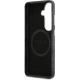 Galaxy S26 Case H&uuml;lle - Guess 4G Script MagSafe Magnetische elegante Schutz - Schwarz