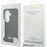 Galaxy S26 Case H&uuml;lle - Guess 4G Script MagSafe Magnetische elegante Schutz - Schwarz