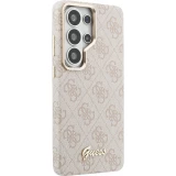 Galaxy S26 Ultra Case H&uuml;lle - Guess 4G Script MagSafe Magnetische elegante Schutz - Rosa