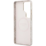 Galaxy S26 Ultra Case H&uuml;lle - Guess 4G Script MagSafe Magnetische elegante Schutz - Rosa