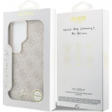 Galaxy S26 Ultra Case H&uuml;lle - Guess 4G Script MagSafe Magnetische elegante Schutz - Rosa