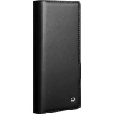 Coque Samsung Galaxy Z Fold8 Ultra - Flip Qialino Full grain Wallet cuir véritable mat avec fermeture magnétique - Noir