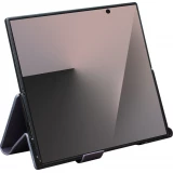 Coque Samsung Galaxy Z Fold8 Ultra - Flip Qialino Full grain Wallet cuir véritable mat avec fermeture magnétique - Violet