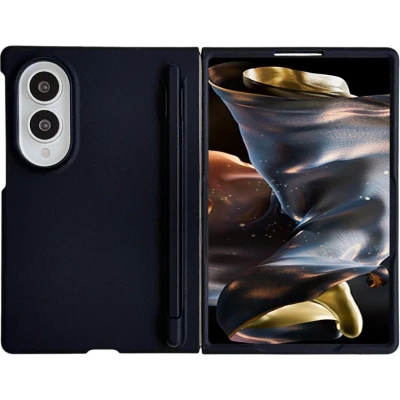 Coque Samsung Galaxy Z Fold8 - Fold Pen protection rigide avec stylet tactile int&eacute;gr&eacute; - Noir