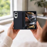 Coque Samsung Galaxy Z Fold8 - Fold Pen protection rigide avec stylet tactile int&eacute;gr&eacute; - Noir