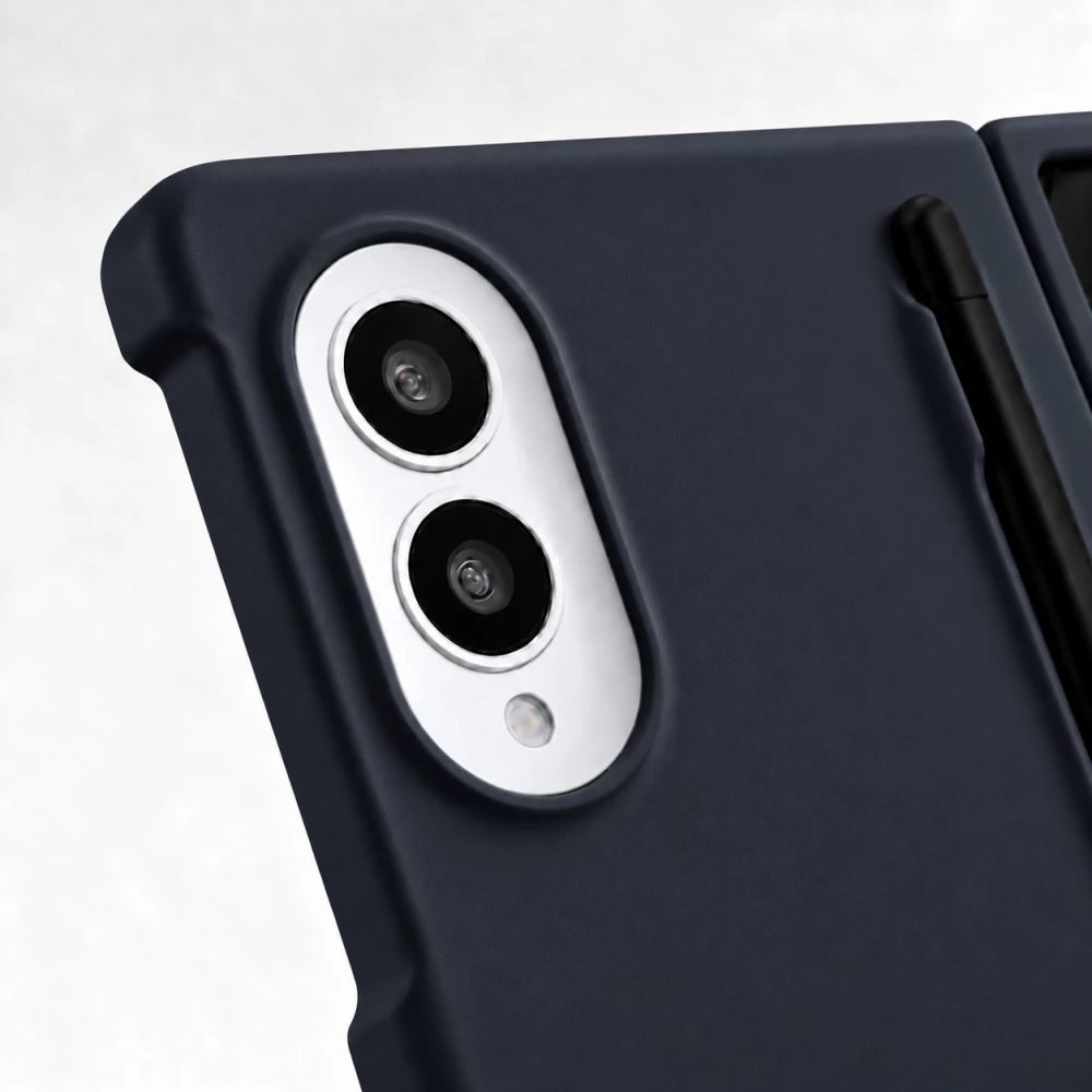 Coque Samsung Galaxy Z Fold8 - Fold Pen protection rigide avec stylet tactile int&eacute;gr&eacute; - Noir
