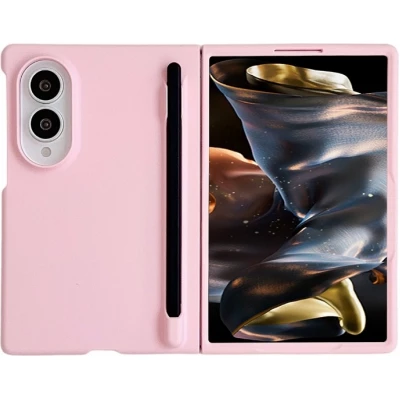 Coque Samsung Galaxy Z Fold8 - Fold Pen protection rigide avec stylet tactile int&eacute;gr&eacute; - Rose