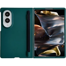 Coque Samsung Galaxy Z Fold8 - Fold Pen protection rigide avec stylet tactile int&eacute;gr&eacute; - Vert fonc&eacute;