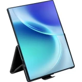 Galaxy Z Fold8 Wide Case H&uuml;lle - Qialino Klapph&uuml;lle Echtleder Magnetverschluss klassisch - Schwarz