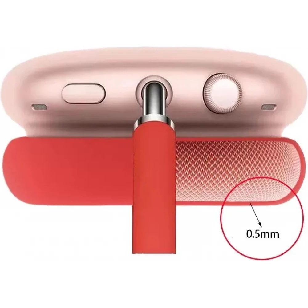 Coussinets d'oreille de remplacement en silicone anti transpiration - Blanc - AirPods Max