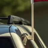 Drapeau Argentine avec clip pour vitre de voiture accessoire supporter