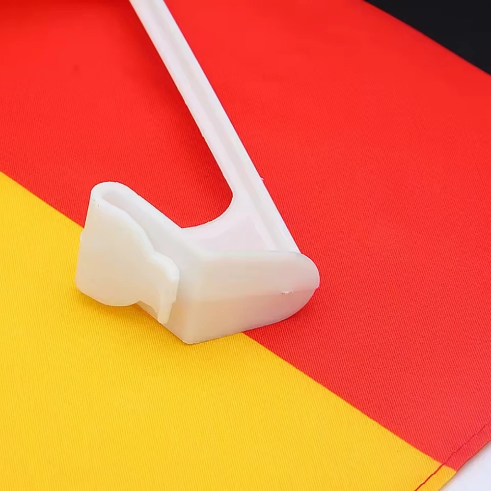Drapeau Belgique avec clip pour vitre de voiture accessoire supporter