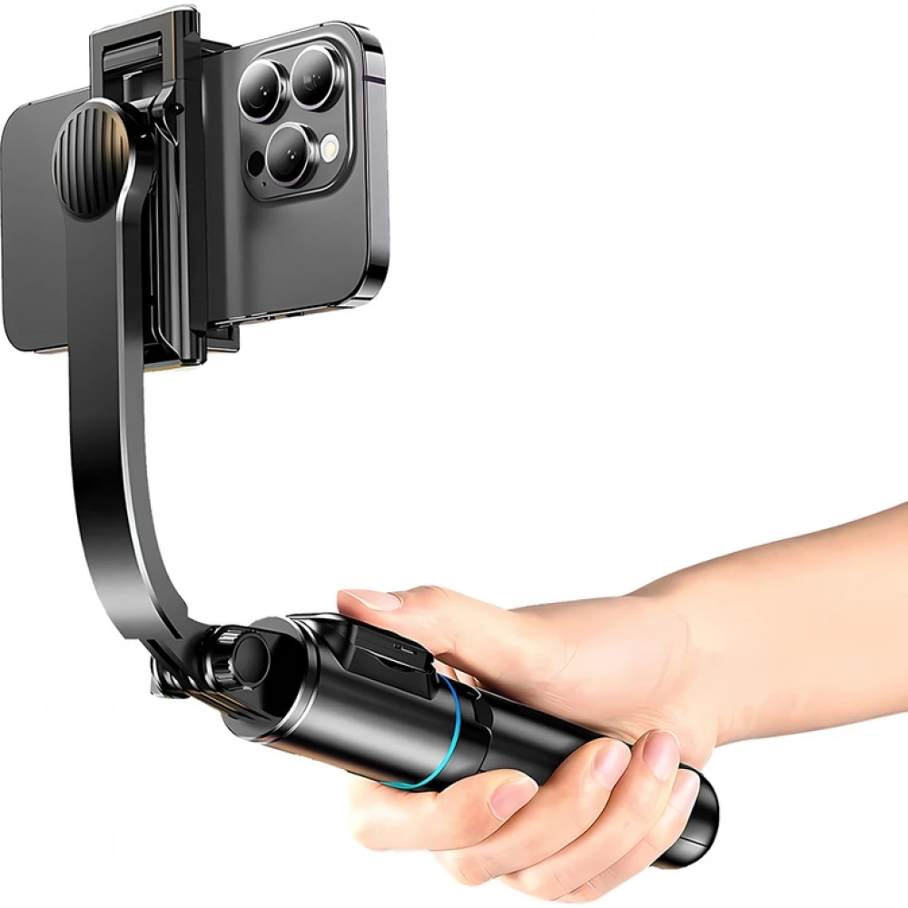 Dudao F18S 4-in-1 Selfie-Stick Stativ faltbar mit Fernbedienung - Schwarz