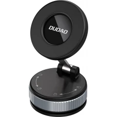 Dudao F24PRO MagSafe Auto Halterung mit Saugnapf für Windschutzscheibe oder Armaturenbrett - Schwarz