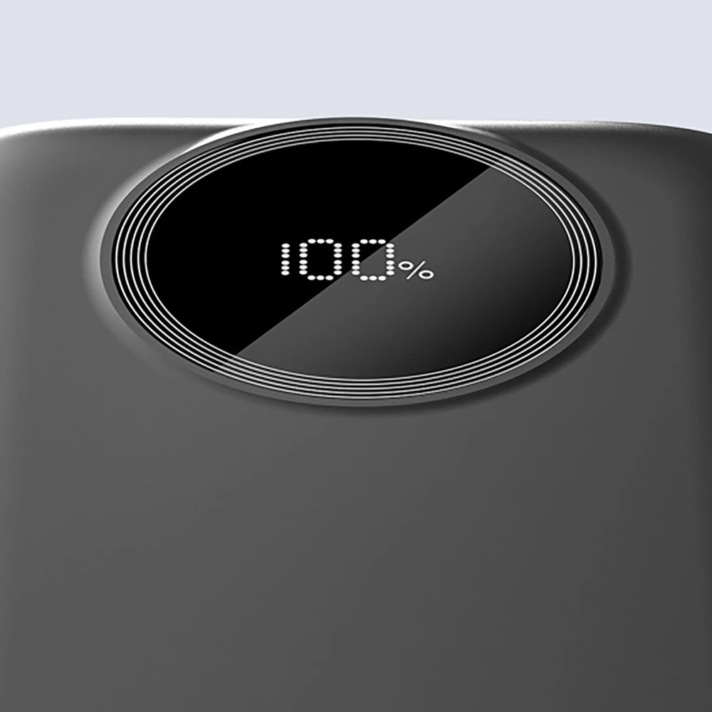 Dudao K13Pro batterie externe 20000mAh avec câbles intégrés Powerbank portable - Noir