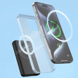 Dudao K14S 20W 5000mAh Magnetische Powerbank USB-A / USB-C - Schwarz