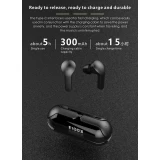 &Eacute;couteurs Bluetooth F80 Q26 Pro TWS avec &eacute;cran LED autonomie longue pour sport et jeu - Vert
