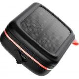 &Eacute;couteurs Bluetooth TWS &eacute;tanches avec panneau solaire et batterie externe 2500mAh BH-T05 - Noir