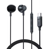 &Eacute;couteurs intra-auriculaires Acefast L2 avec connecteur USB-C microphone et t&eacute;l&eacute;commande 1.2 m - Noir
