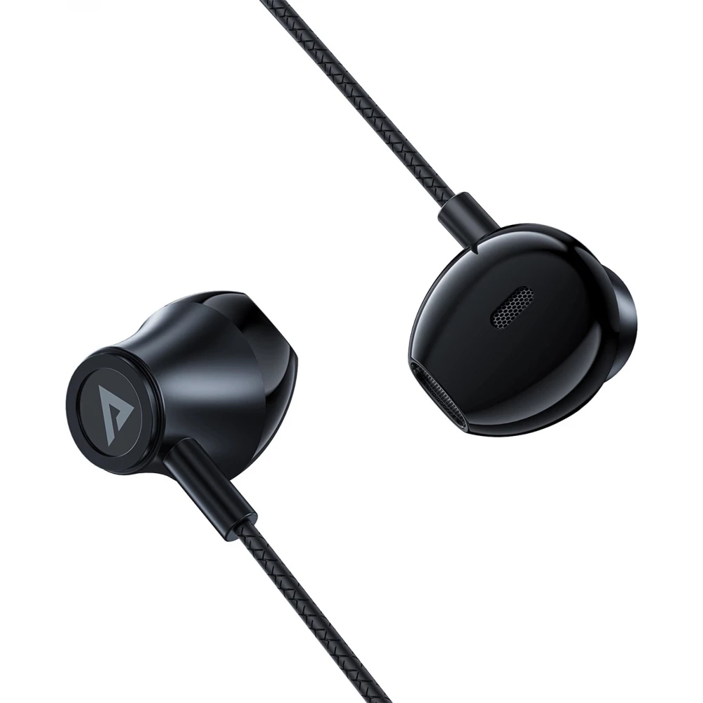 &Eacute;couteurs intra-auriculaires Acefast L2 avec connecteur USB-C microphone et t&eacute;l&eacute;commande 1.2 m - Noir
