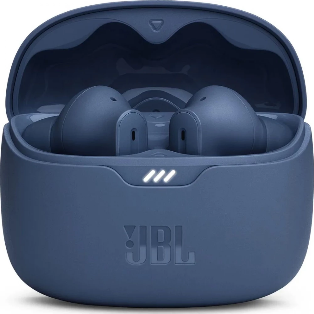 &Eacute;couteurs JBL Tune Beam Perfect Fit TWS Bluetooth avec r&eacute;duction de bruit et jusqu&rsquo;&agrave; 48h d&rsquo;&eacute;coute - Bleu
